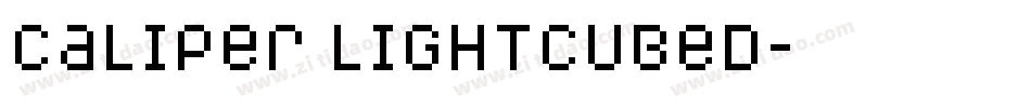 Caliper LightCubed字体转换